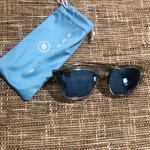 blenders Accessories Blenders Sunglasses Super Cool Blue Lens And